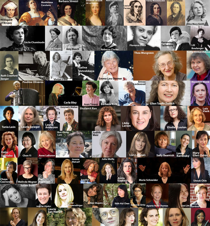 The Music of 110 Female Composers In One Place