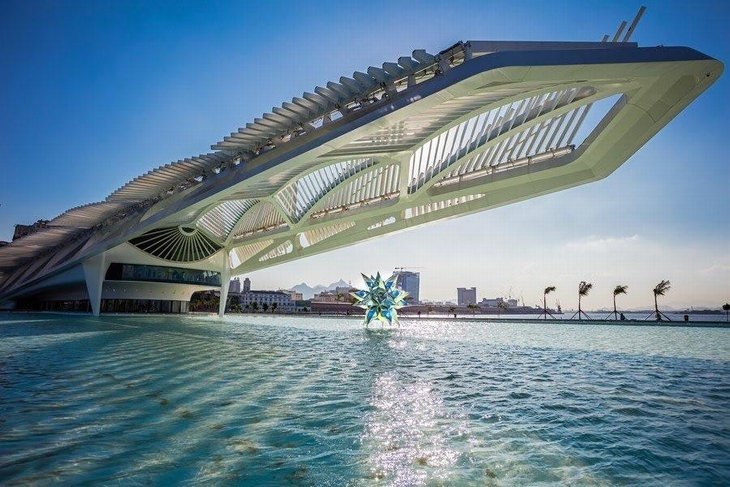 architecture: "Museum of Tomorrow" in Rio de Janeiro, Brazil