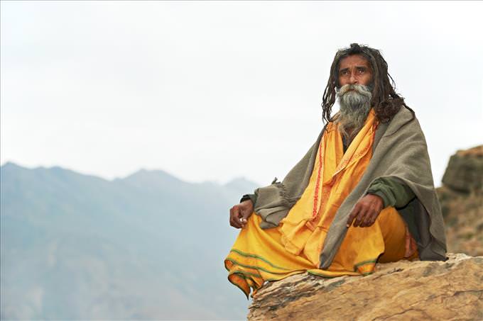 Indian saddhu