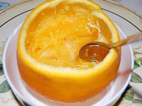 Steamed orange