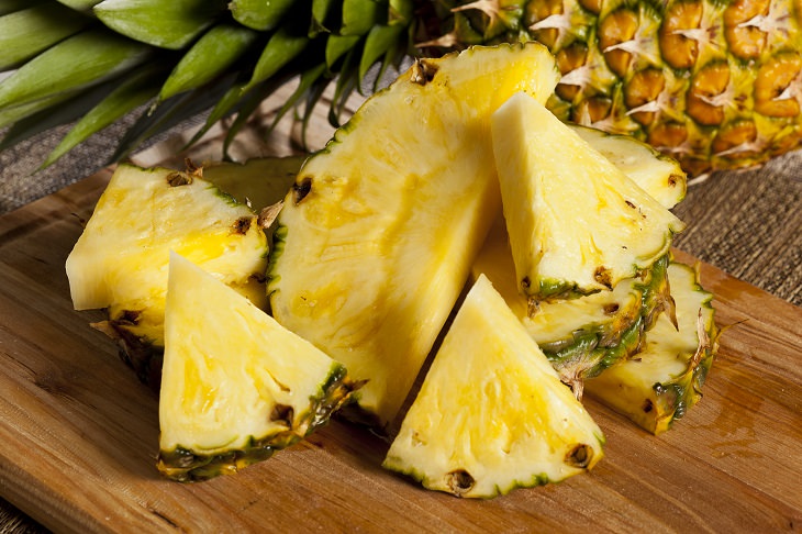 pineapple cuttings 