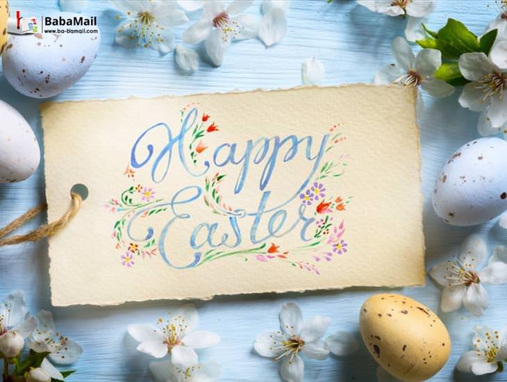Here's a Greeting to Wish You a Happy Easter!