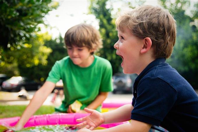 Children playing