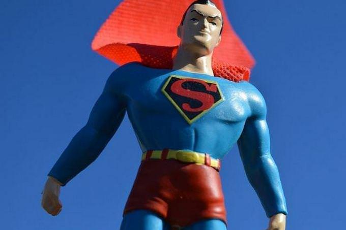 superman action figure
