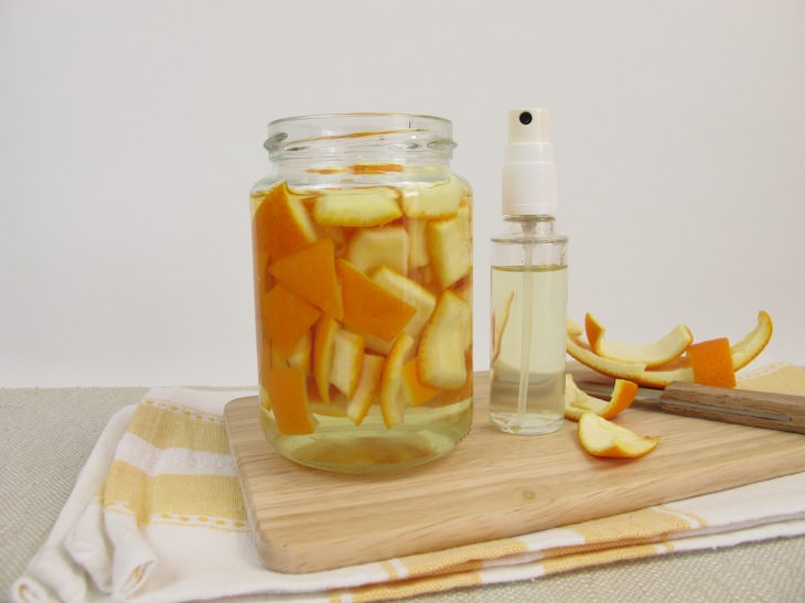 Orange Peels cleaning uses and tips: citrus cleaner