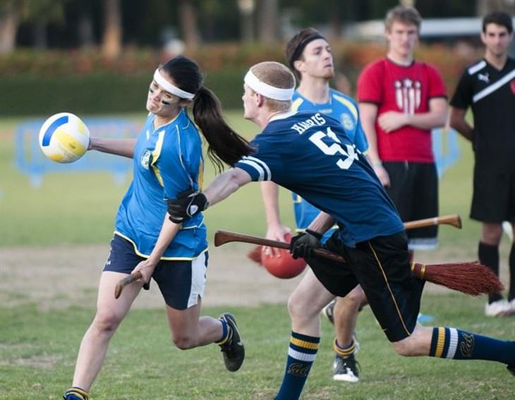 unusual sports - Quidditch