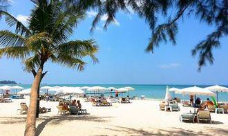 A beach in Thailand