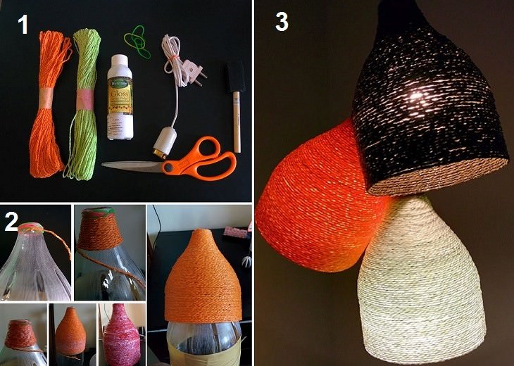 DIY lampshades