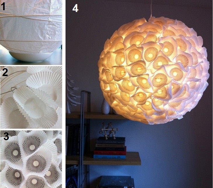 DIY lampshades