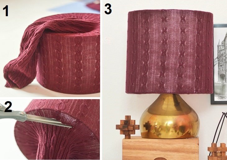 DIY lampshades
