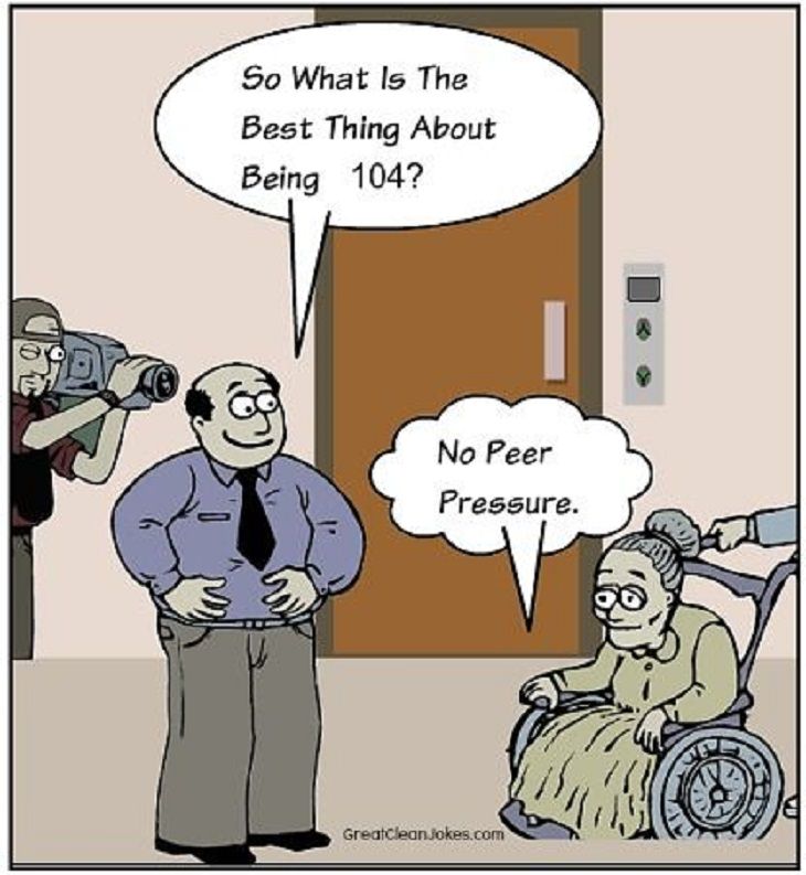 Funny Senior cartoons