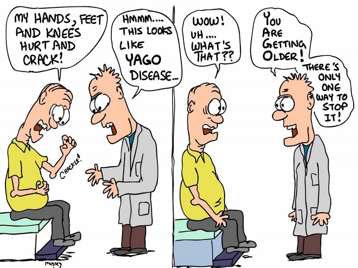 Hilarious And Funny Senior Cartoons