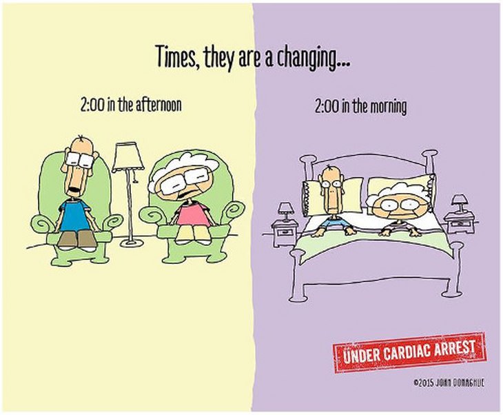 Funny Senior cartoons