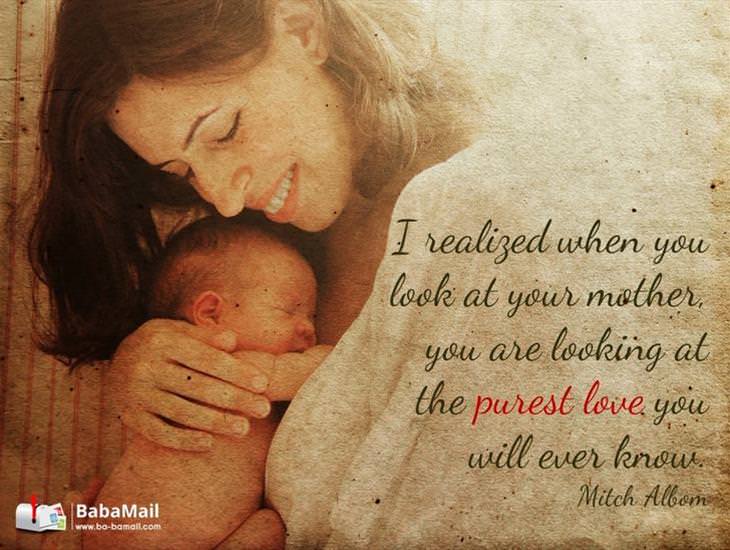 There's No Purer Love Than That of a Mother
