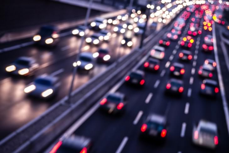 human psychology - cars stuck in traffic