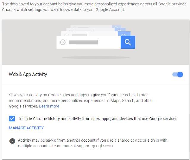 Google Activity 