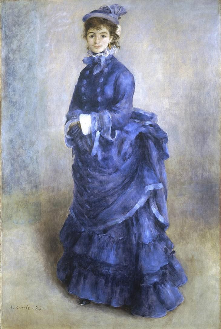 Pierre August Renoir and his most famous paintings - La Parisienne