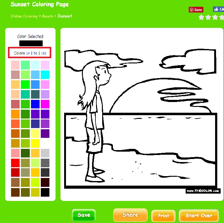 coloring page website