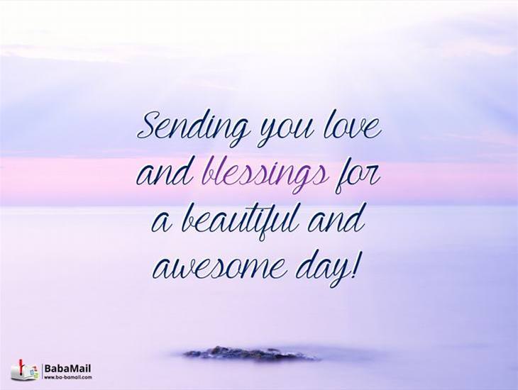 Sending You Love and Blessings!