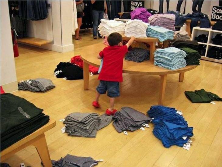 kids who hate shopping