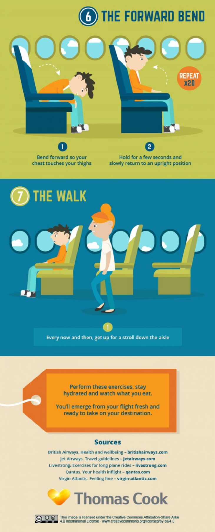 Infographic on Flight Health