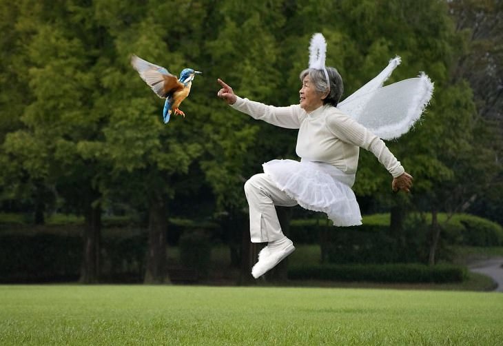 Funny Japanese Grandma Photos