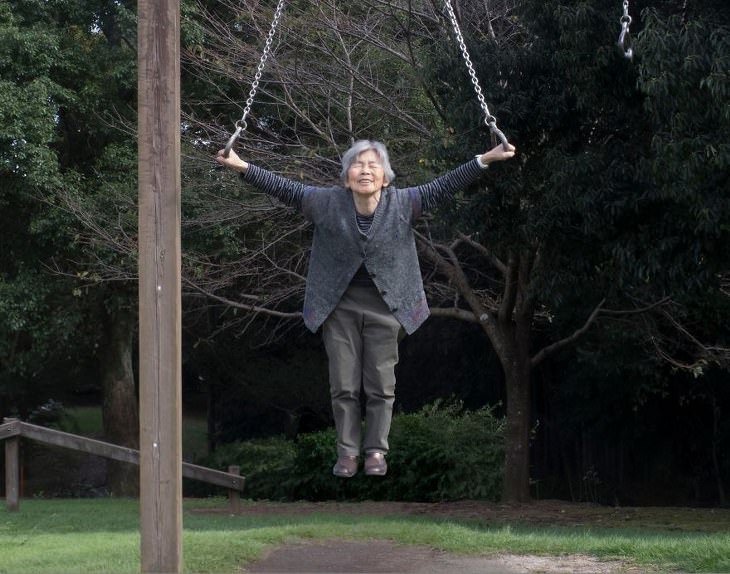 Funny Japanese Grandma Photos