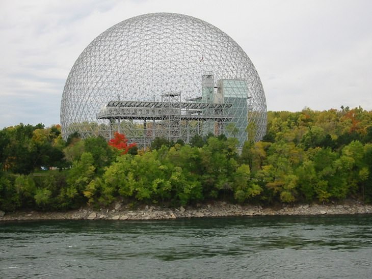 Strange Buildings: Montreal Biosphere, Canada