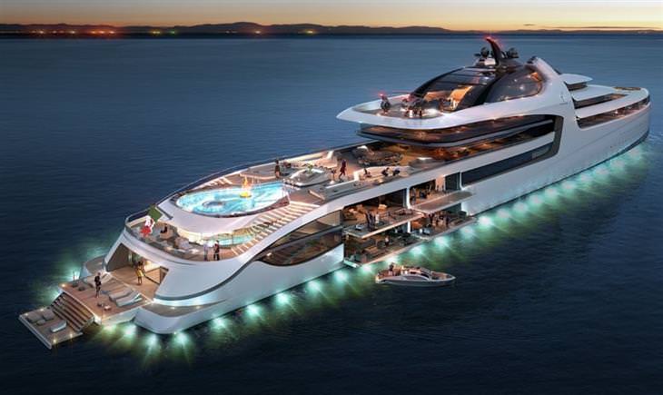 10 Beautiful Luxury Yachts