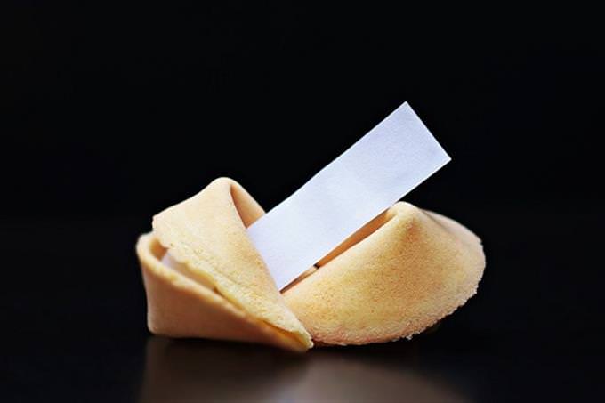 Chinese fortune cookie