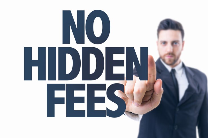 no hidden fees