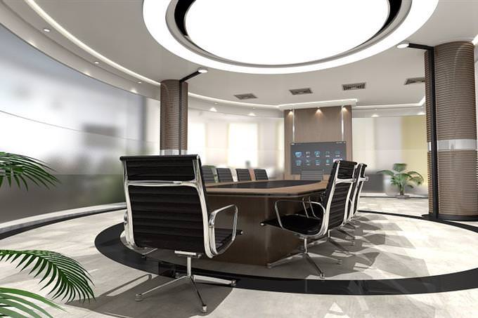 Elegant meeting room