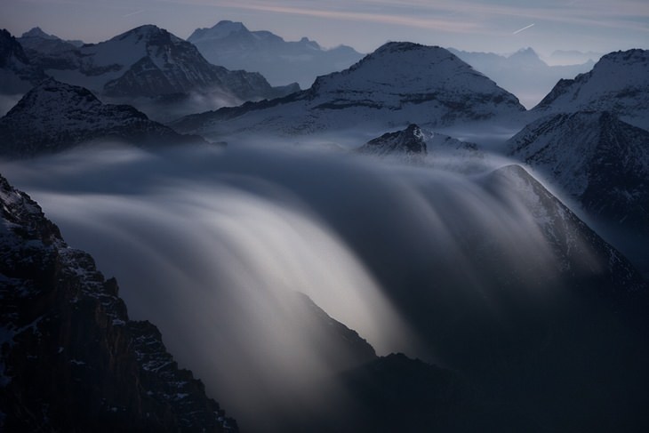 Alps Photography Bertero Mount Rocciamelone venticular clouds