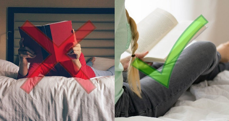 2 women reading books on the bed