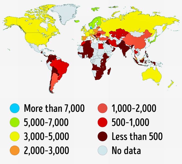 fascinating map facts