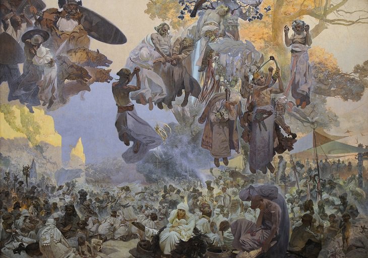 The Slav Epic cycle No.2: The Celebration of Svantovít (1912)