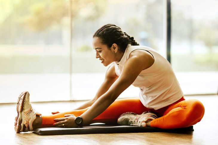 blood cleansing woman exercising