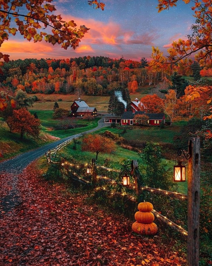 Fall Photos From Across the Globe Vermont, US