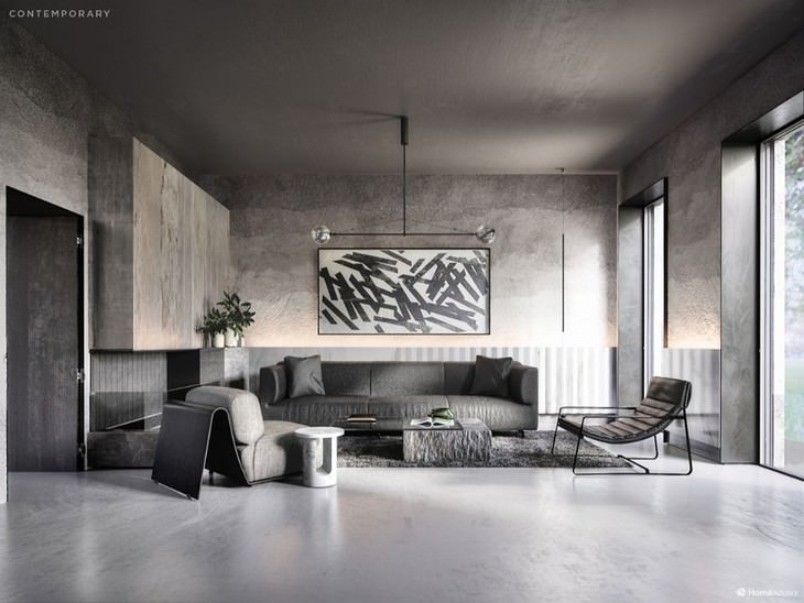 500 Years of Living Room Design Home Advisor Contemporary