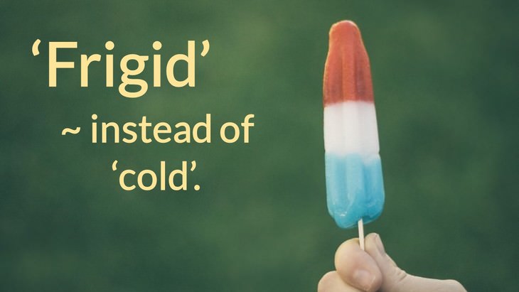 Smart Synonyms Frigid