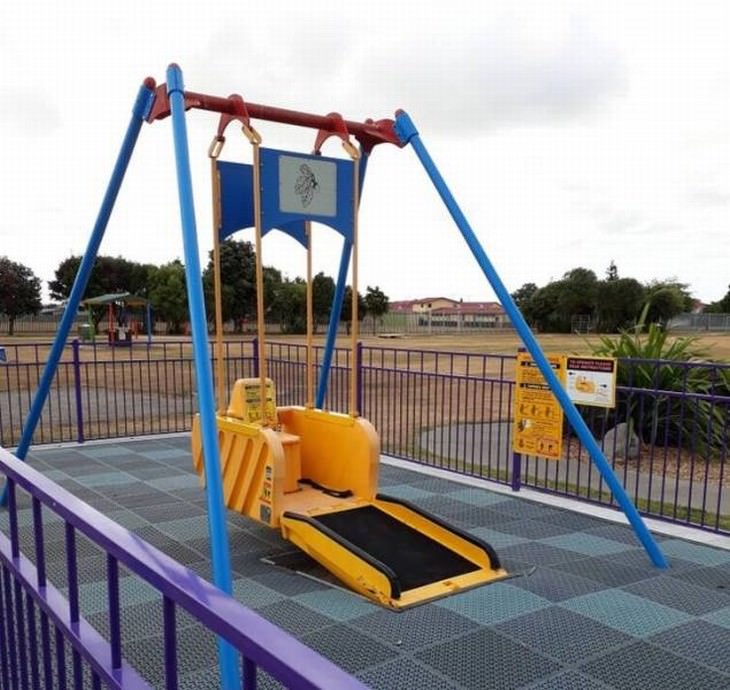 useful design innovations wheelchair swing