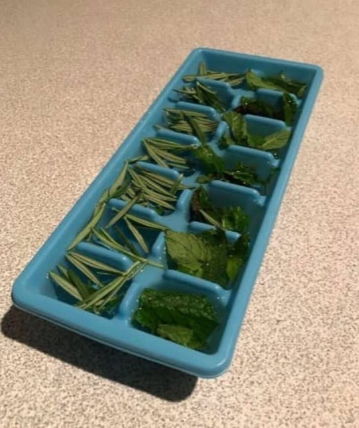 cooking and storage tips frozen herbs