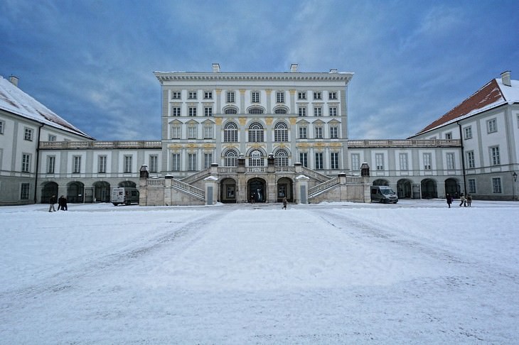 tourist attractions in munich Nymphenburg Palace facade