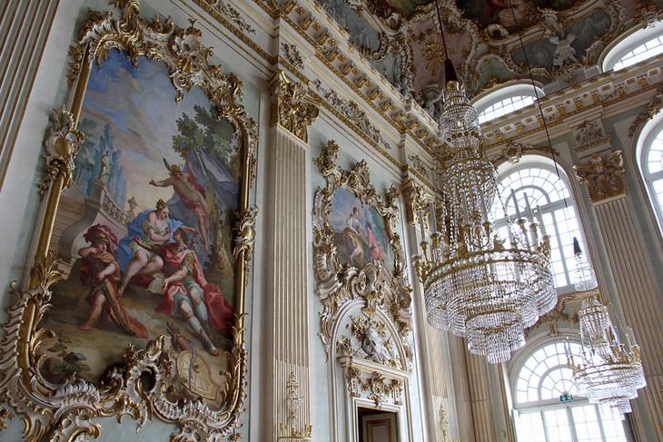 tourist attractions in munich Nymphenburg Palace interior