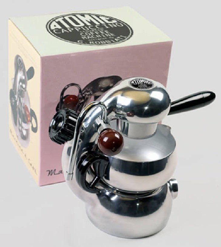 25 Silly and Fun Futuristic Inventions of the Past atomic coffee machine