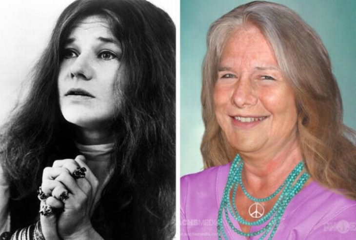 aged celebrities that passed away Janis Joplin