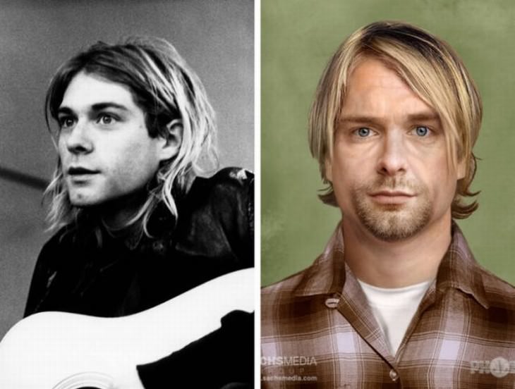 aged celebrities that passed away Kurt Cobain