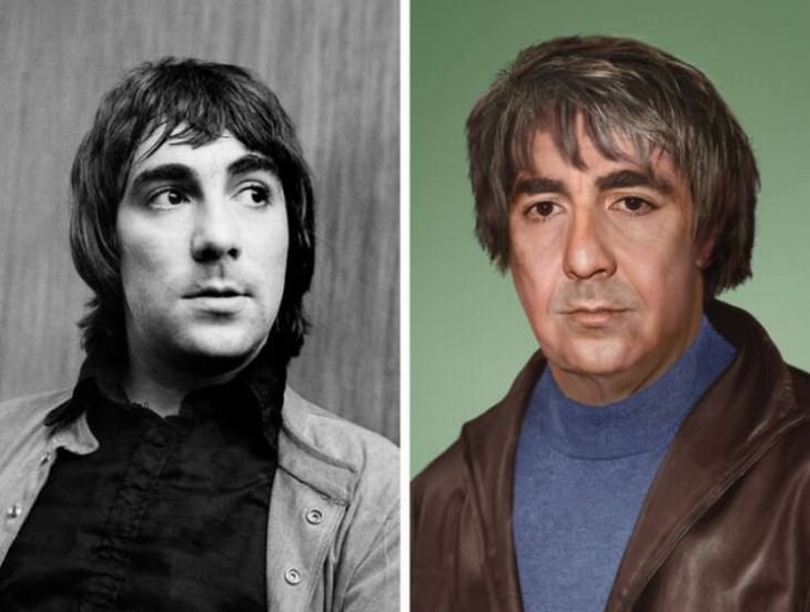 aged celebrities that passed away Keith Moon