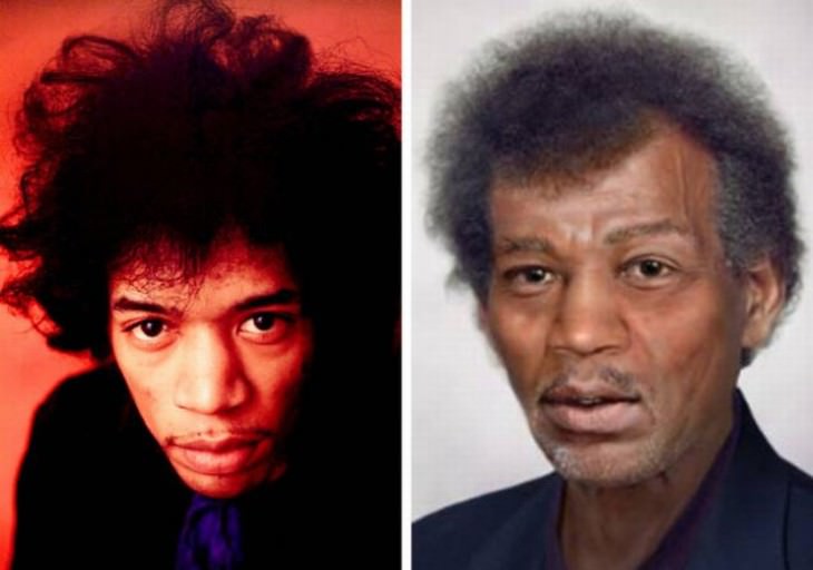 aged celebrities that passed away Jimi Hendrix