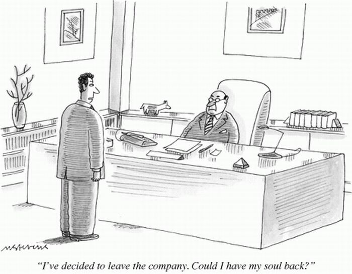 funny caricatures by the New Yorker